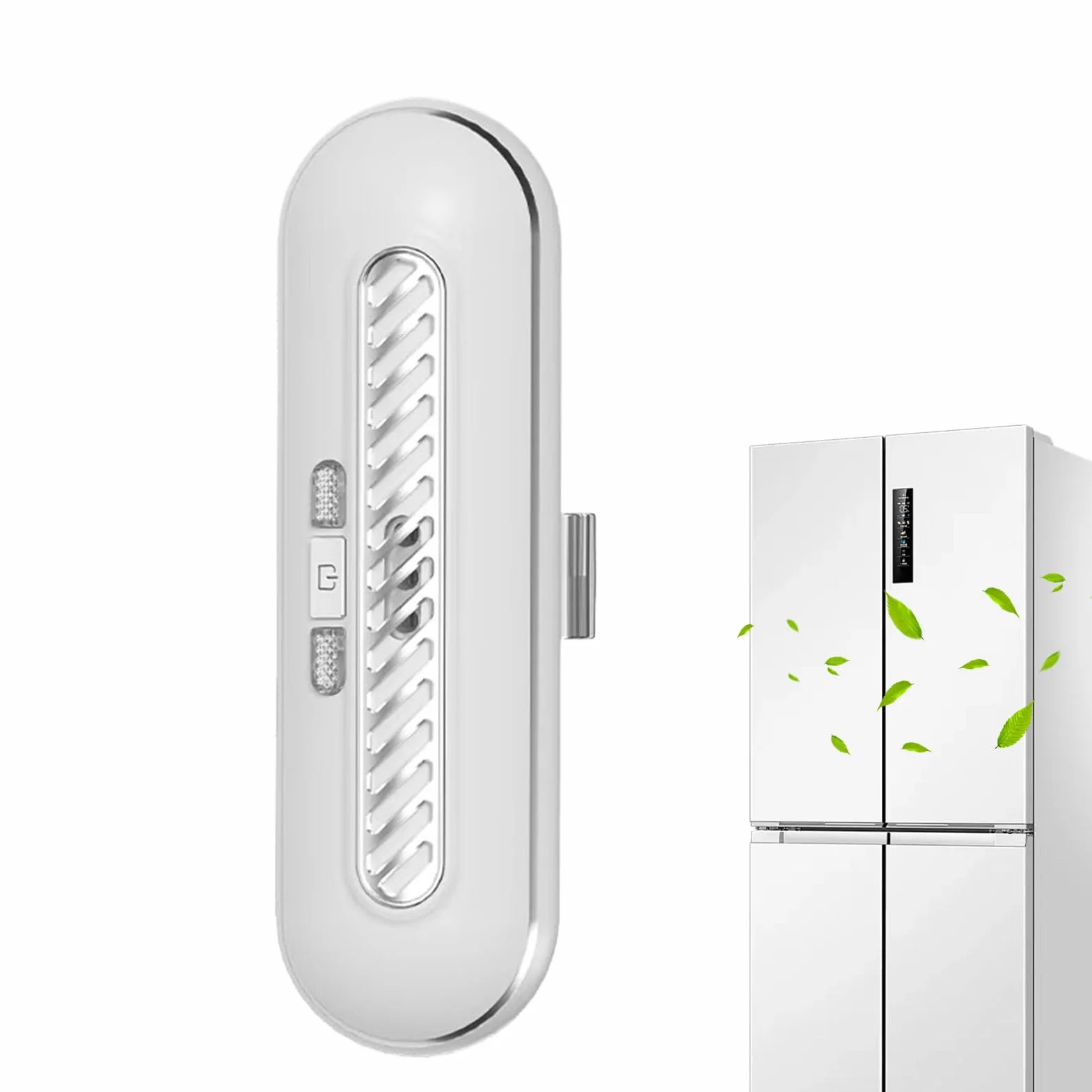 Desodorante para refrigerador, eliminador de olores inalámbrico neutralizador para hogar, cocina, despensa