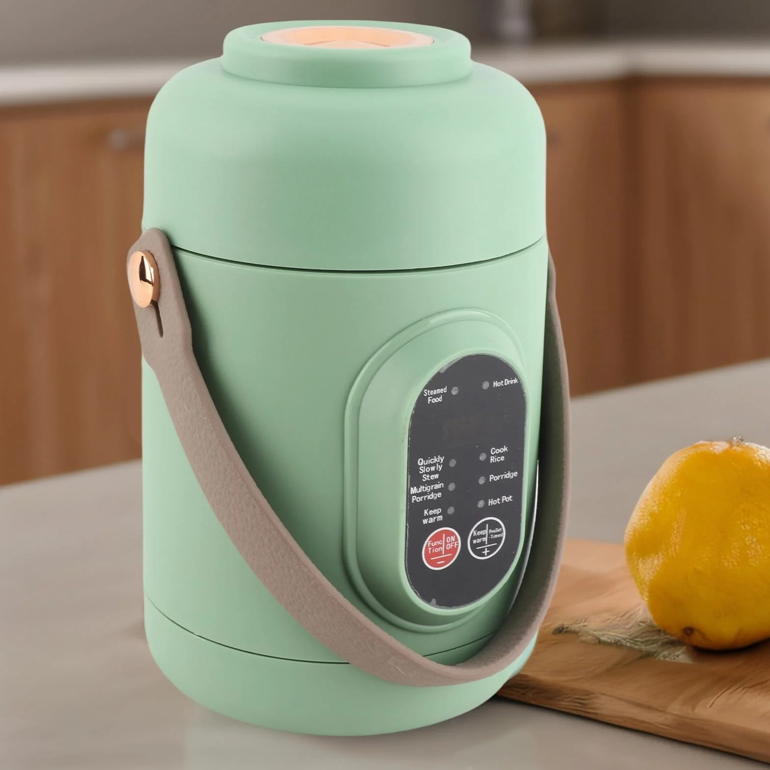 TOPINCN Olla Eléctrica Portátil 500 W Acero Inoxidable 800 Ml Multifunción