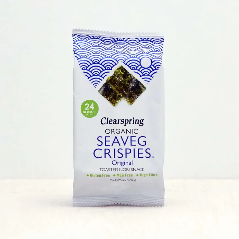 Clearspring Snack BIO Alga Nori Tostada 5 g