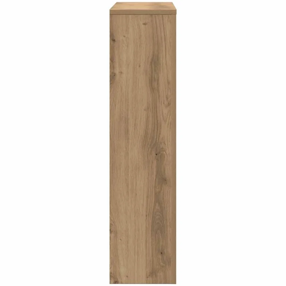 Cubierta de radiador Madera Color Roble 104x20x82 cm