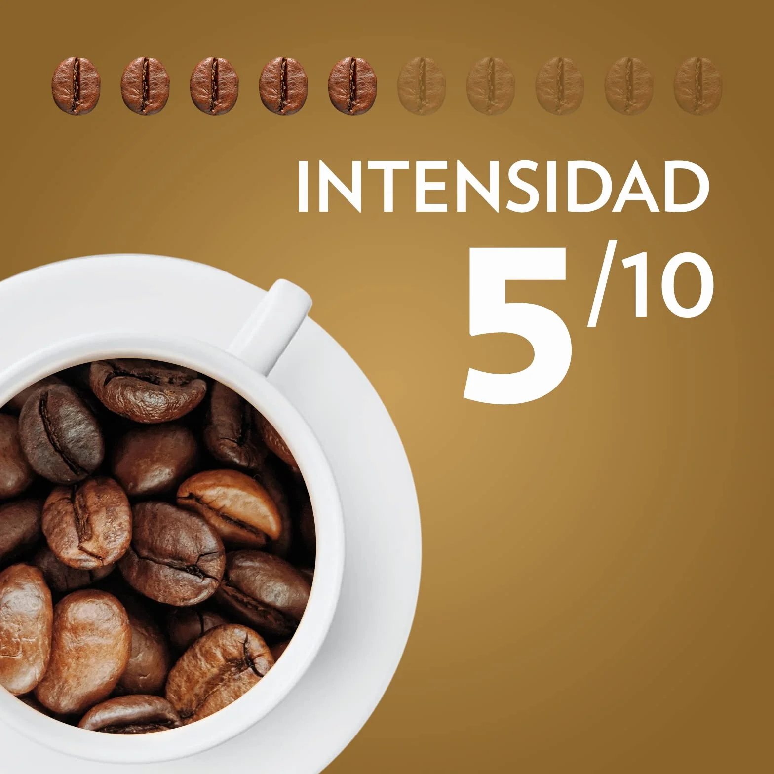 Lavazza Qualità Oro Café en Grano 100% Arábica Intensidad 5 Tueste Medio 500 g