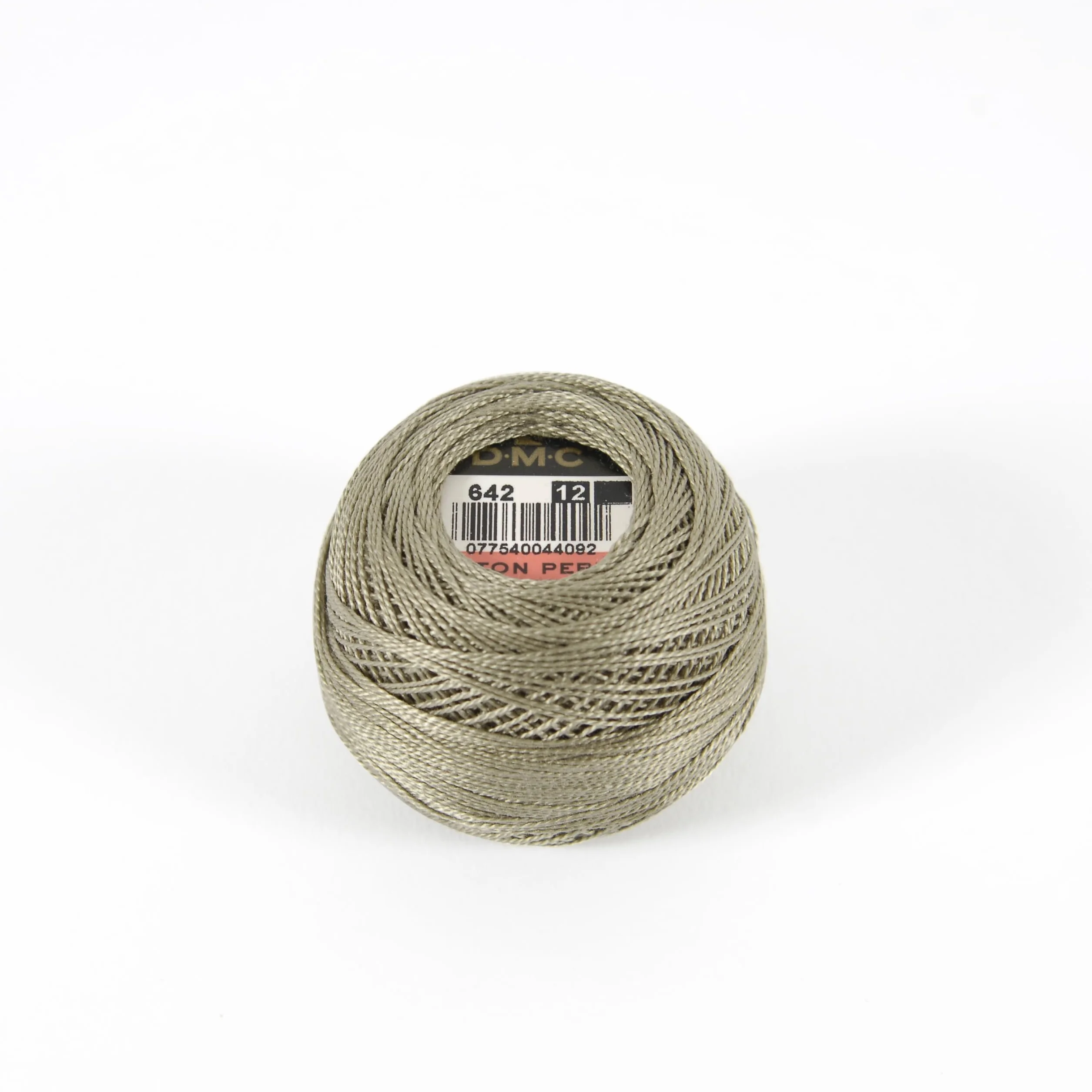 DMC Pearl algodón Bolas, tamaño 12, Beige Oscuro Gris
