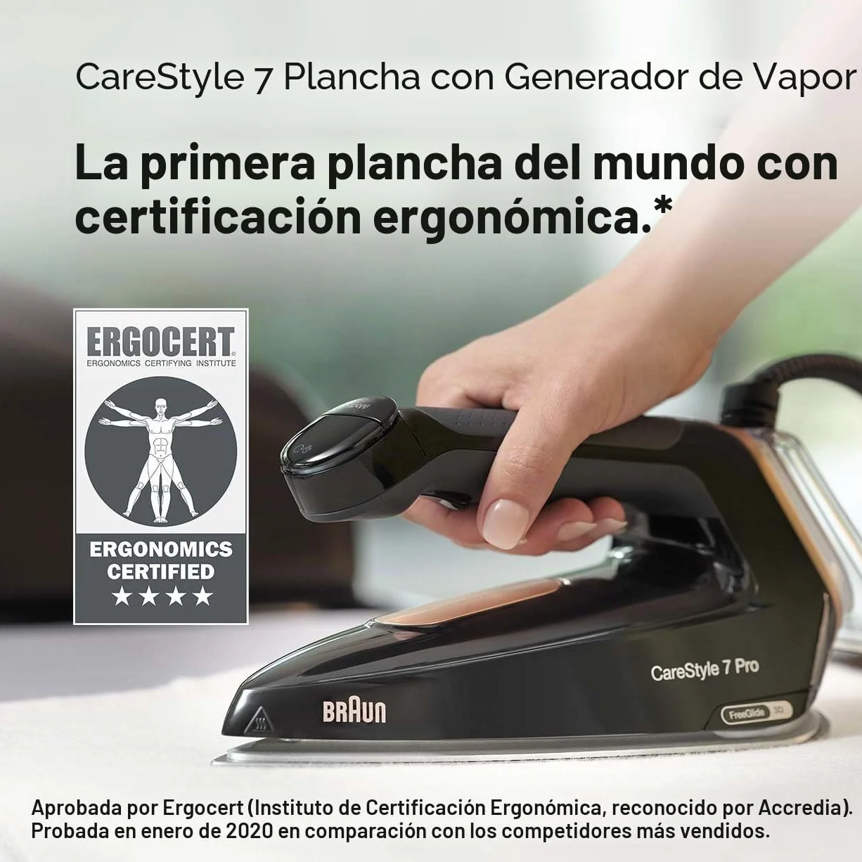 CENTRO PLANCHO BRAUN IS7286BK 8/BAR 2/L