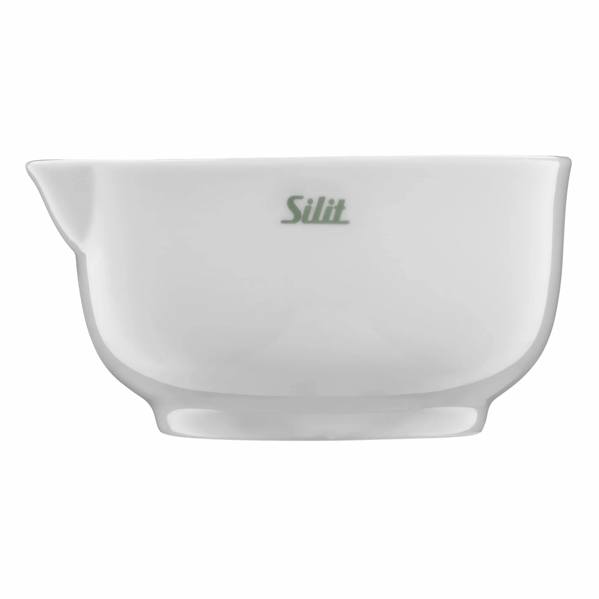 Silit - Mortero de Porcelana (Ø 10 cm), Color Blanco