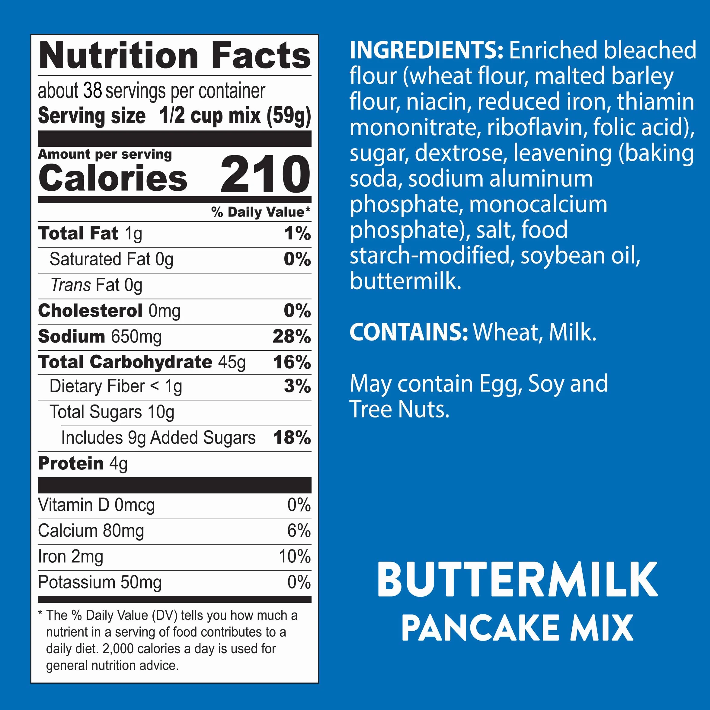 Krusteaz Complete Buttermilk Pancake Mix 5 Lb