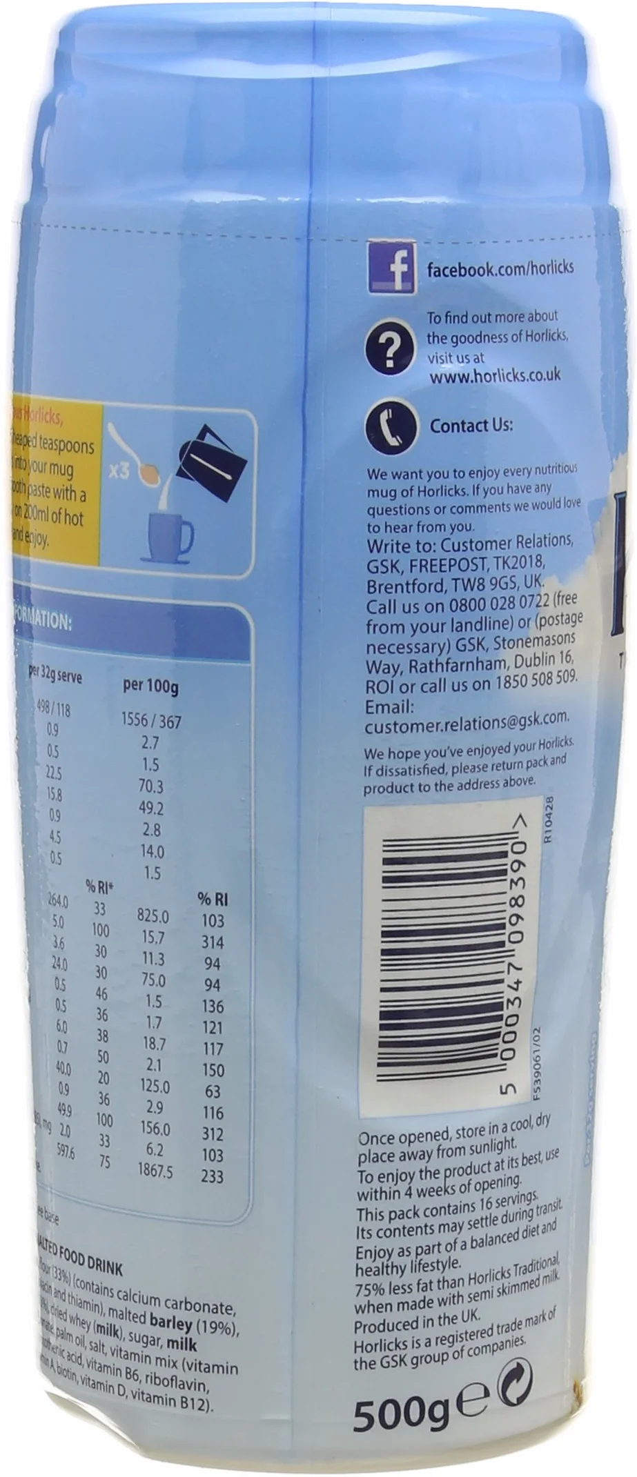 Horlicks Light 500g