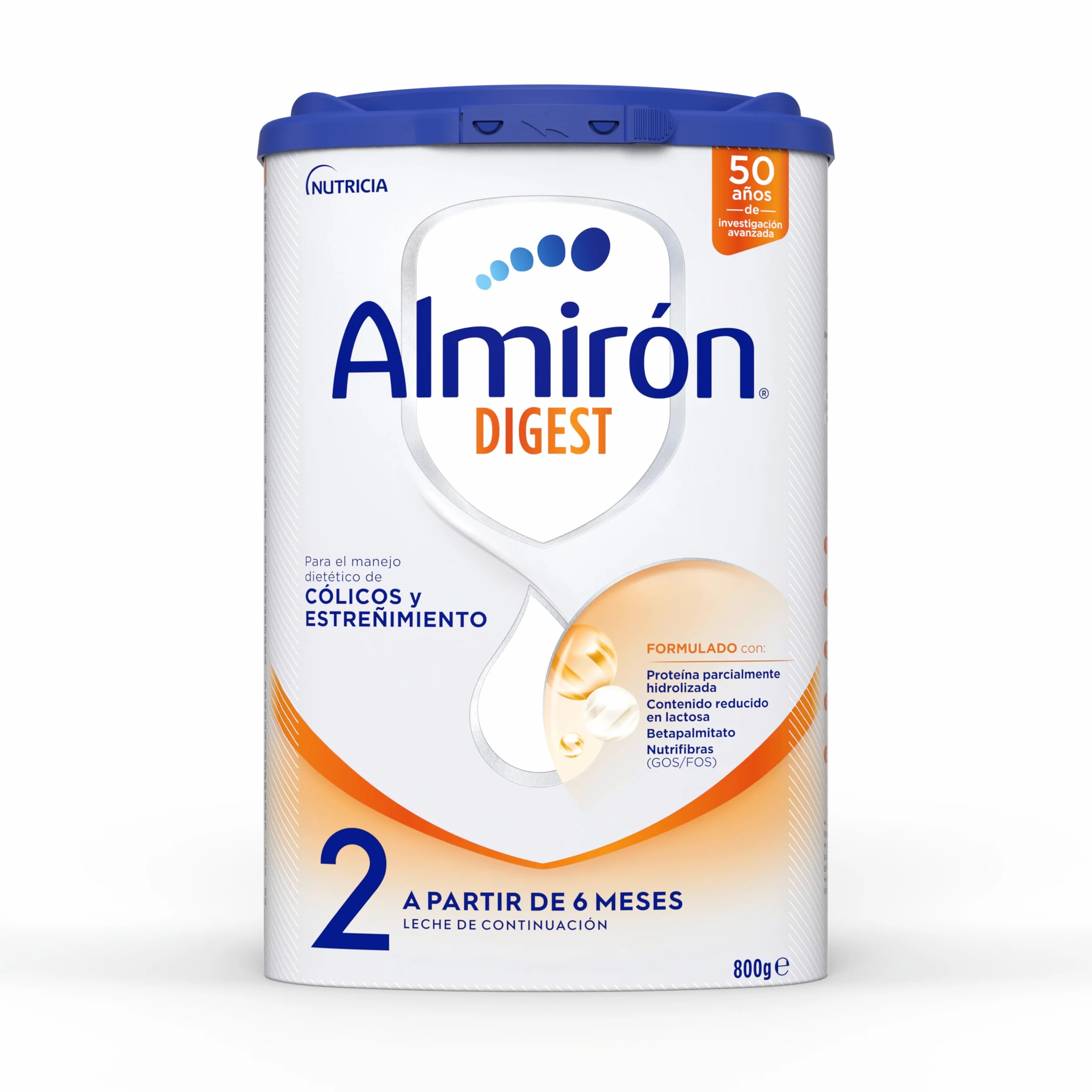 Almirón Advance Digest 2 Leche Fórmula En Polvo 800 g Desde 6 Meses