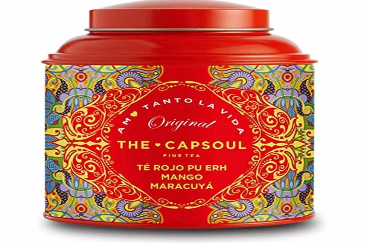 The Capsoul Té Granel Pu Erh Mango & Maracuyá Fruta De La Pasión 100 Gramo