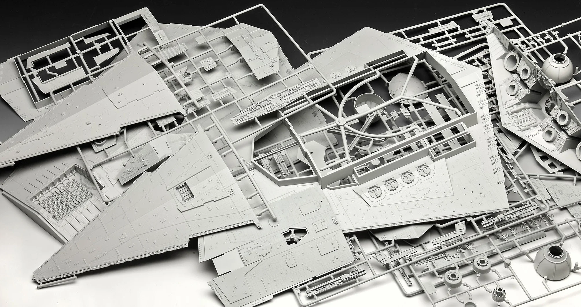 Revell 06719 Maqueta de, Star Wars 1: 2700 – Imperial Star Destroyer, Niveles 4, orginalgetreue imitación con Muchos Detalles