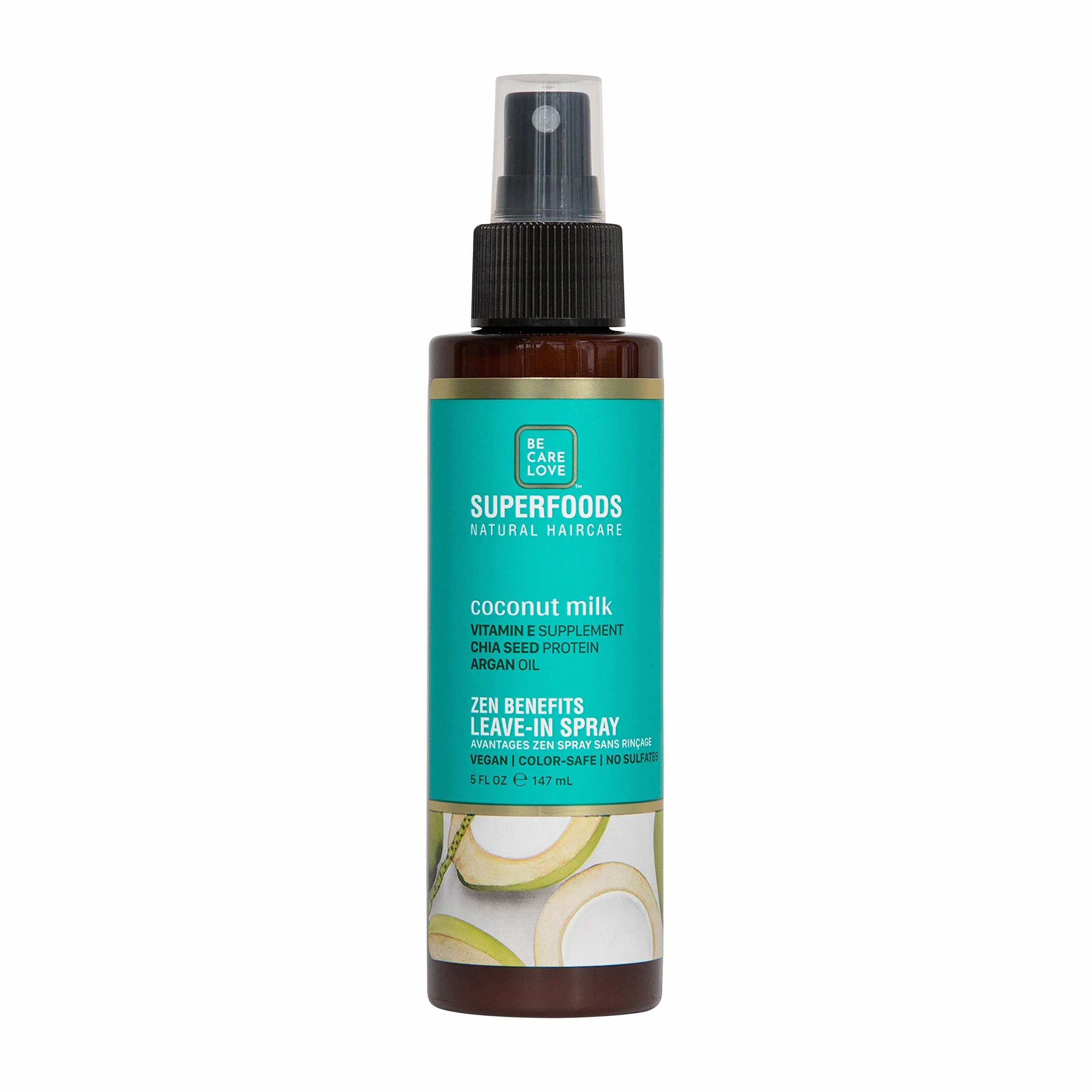 Be Care Love Superfoods Leche de coco todo en uno niebla