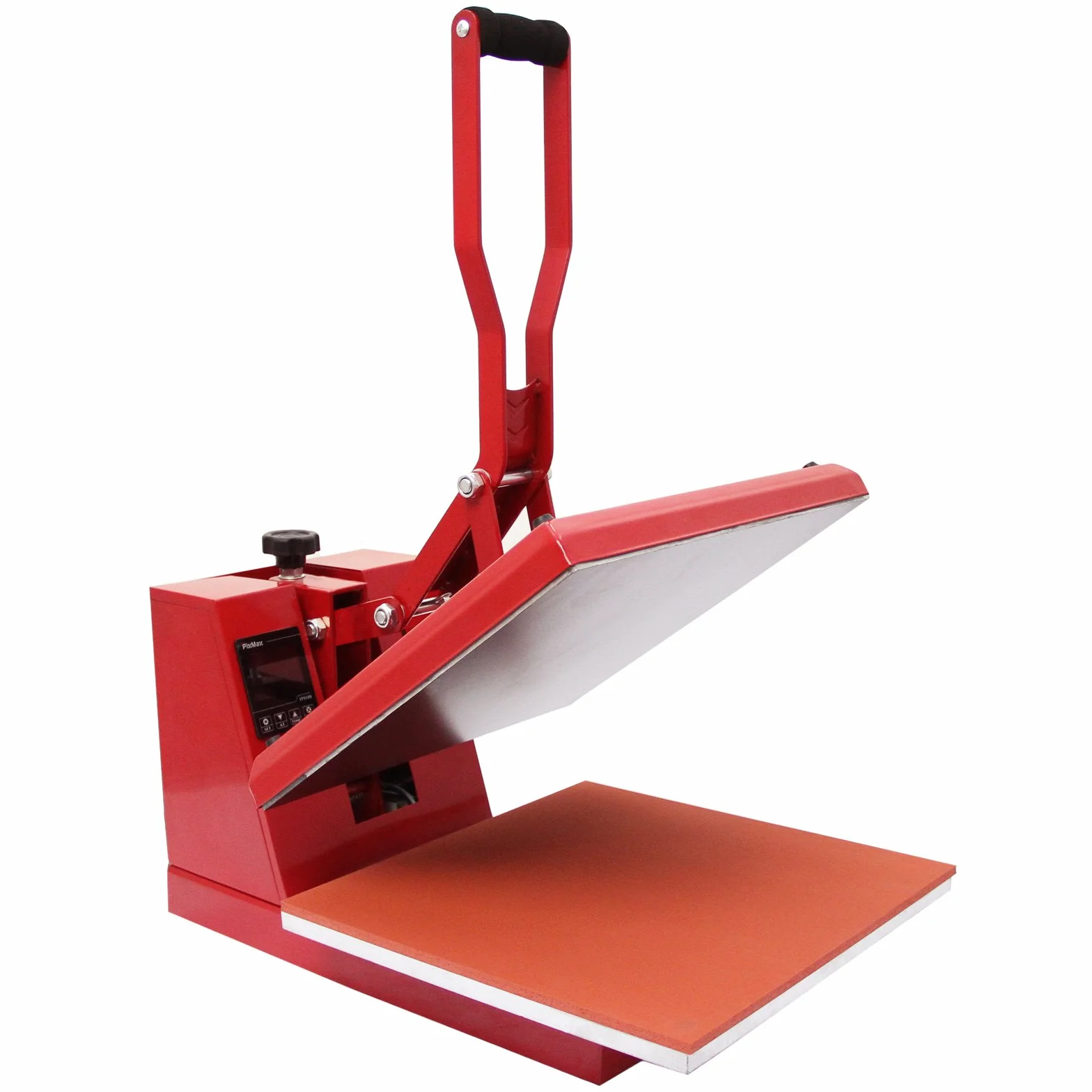 Prensa Térmica 38x38cm para Sublimación | Ajuste de Temperatura de 0 °C - 250 °C | Presión Ajustable | Pantalla Táctil | 10 Hojas GRATIS | Máquina de Transferencia apto Telas Camisetas Bolsos
