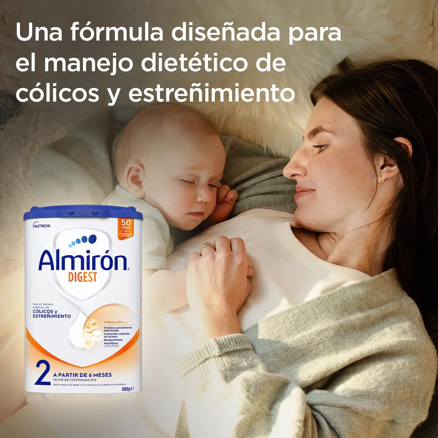 Almirón Advance Digest 2 Leche Fórmula En Polvo 800 g Desde 6 Meses