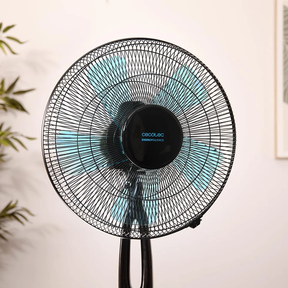 Cecotec EnergySilence 560 Max Smart Ventilador de Pie 45W 16" 5 Aspas Mando a Distancia