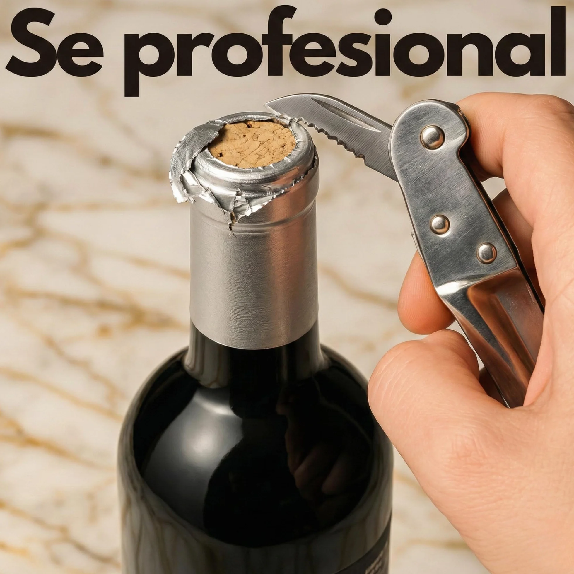 Corta Cápsulas de Vino Imantado (2 Unidades) – Cortador del Cuello de Botella de Vino – Descapsulador Preciso y Seguro – Accesorio para Vino – Ideal para regalo cenas amigos