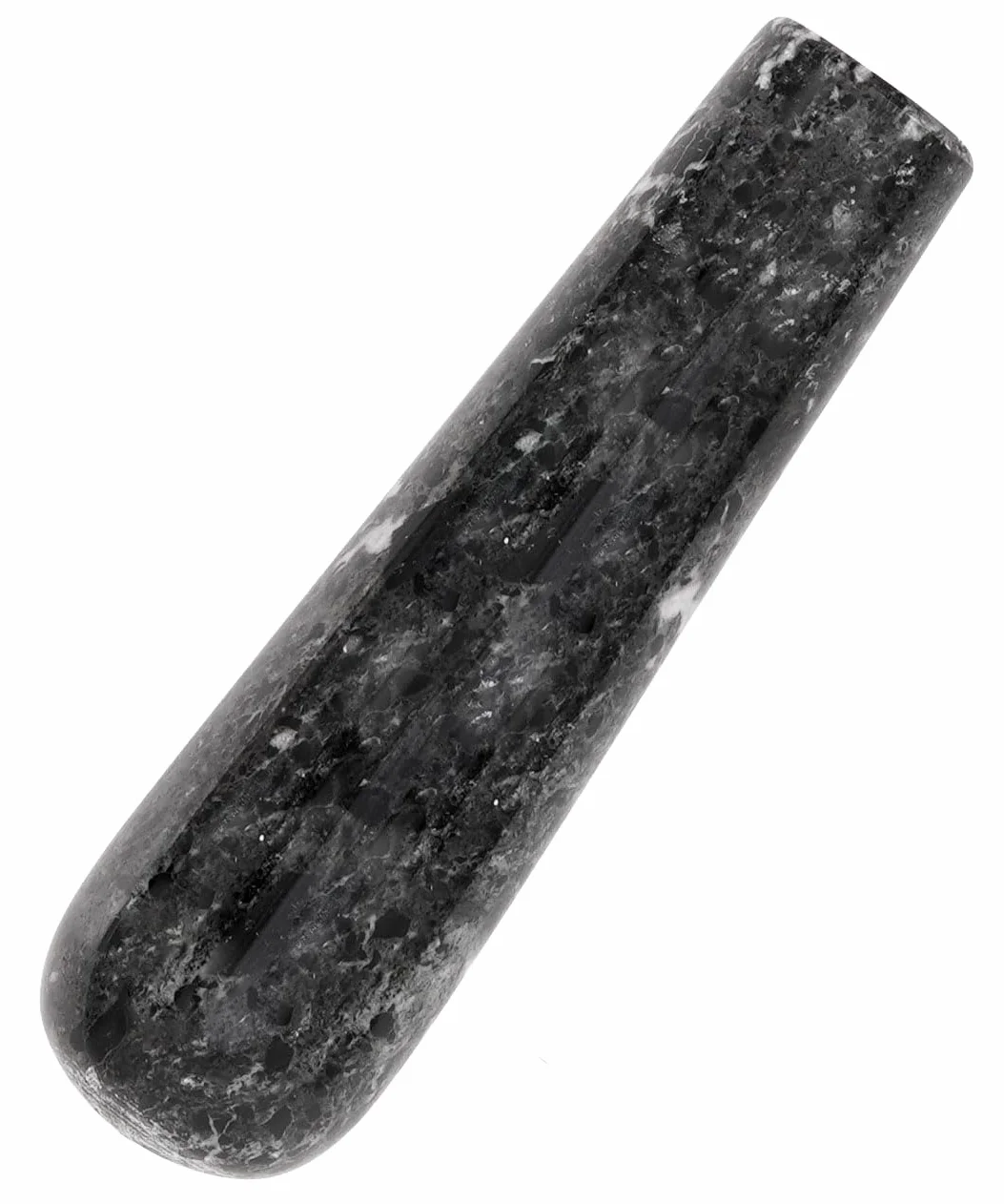 Radicaln Maja de Mármol Negra de 5.5 Pulgadas, Triturador de Especias Hecho a Mano, Repuesto para Mortero de Cocina, Ideal para Moler Hierbas