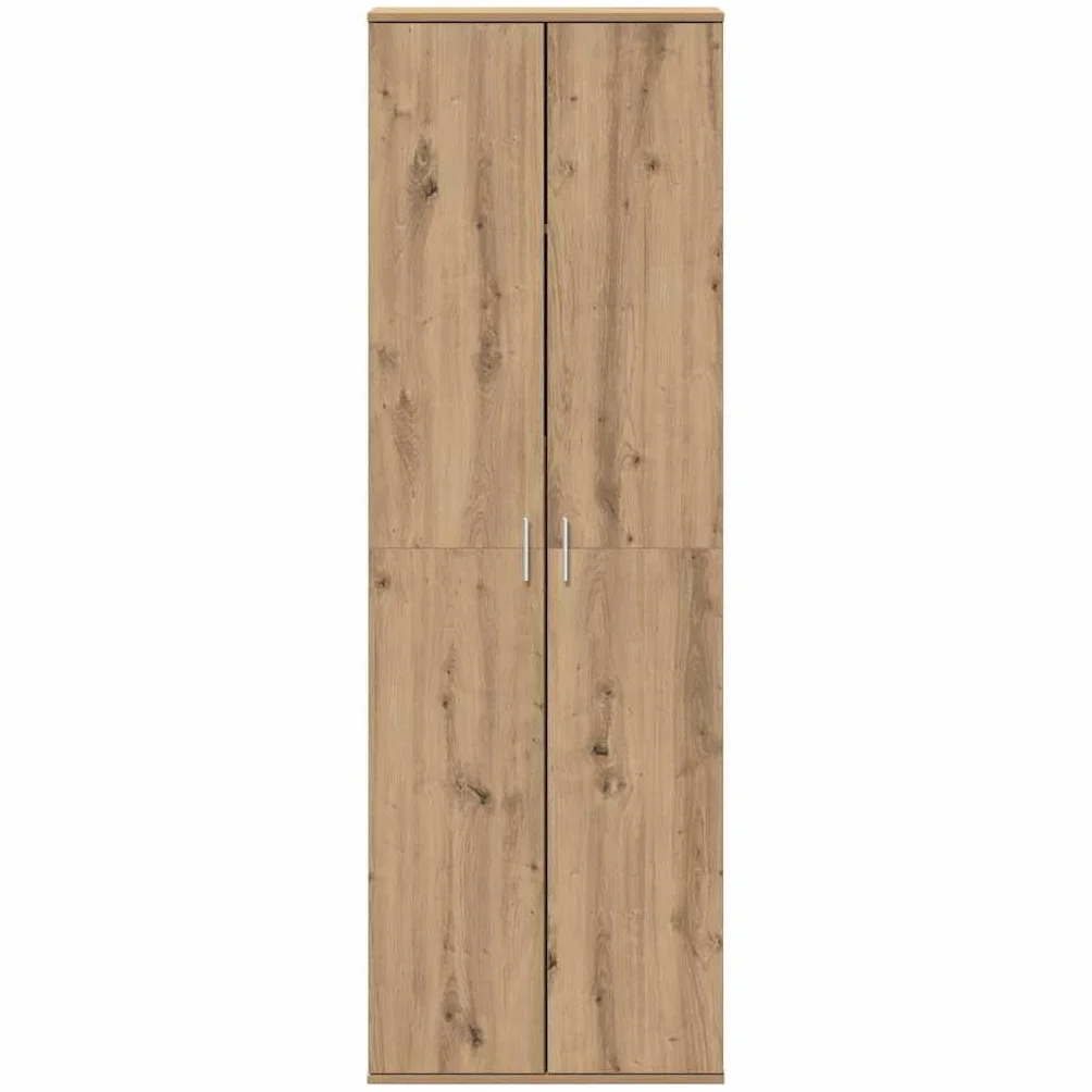 vidaXL Highboard Roble Artisan 60 x 35 x 180 cm Madera contrachapada, Amplio Almacenamiento, Moderno aparador de Madera, diseño Elegante, Unidad con Estilo, organización en casa