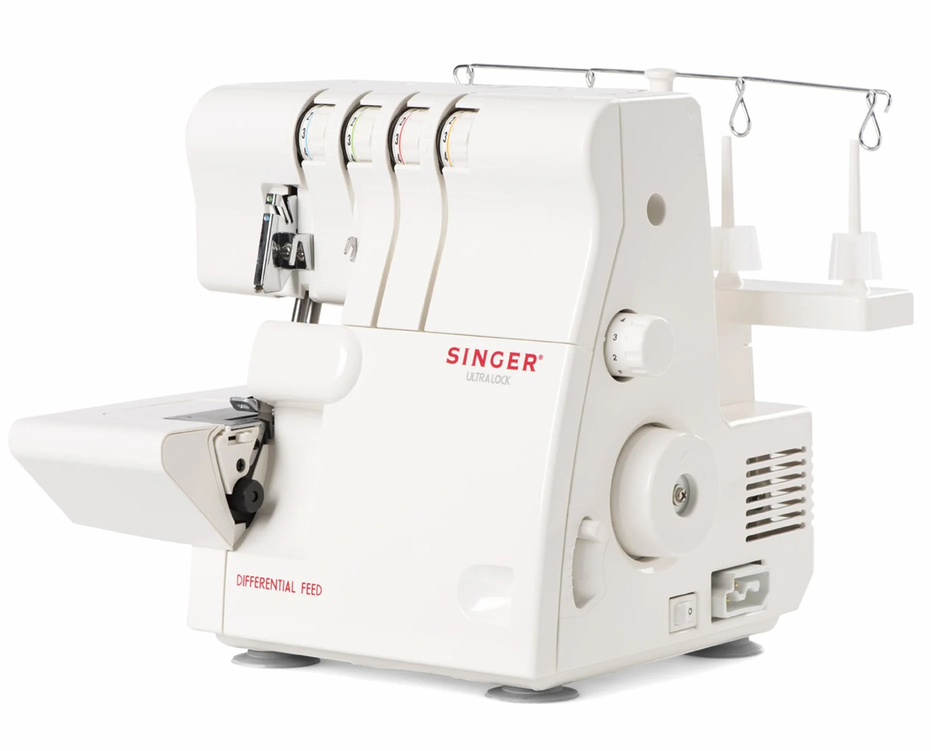 Singer 14SH654 - Remalladora, 1300 ppm, Color Blanco