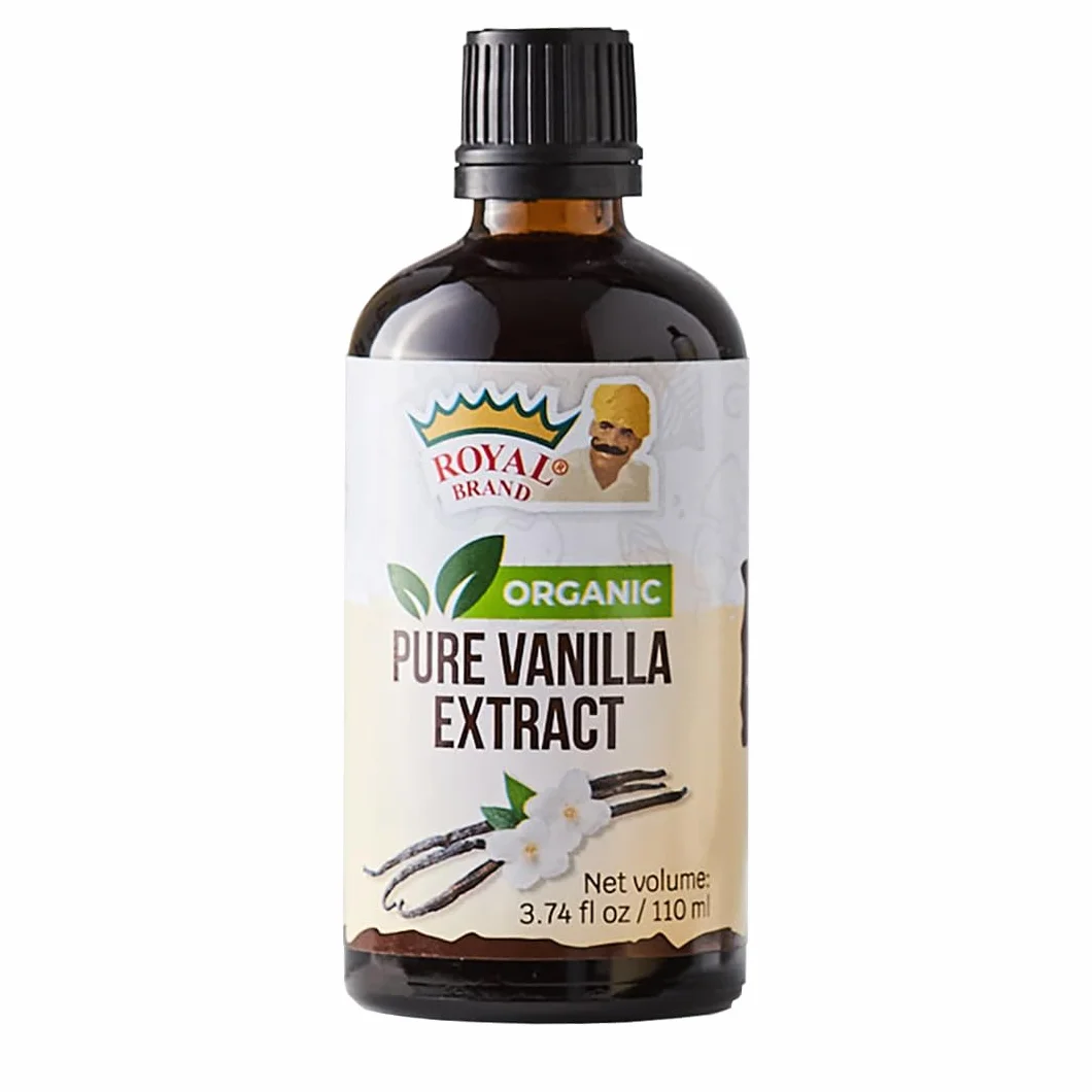 Extracto de vainilla ecológico 110ml botella de vidrio sin aditivos