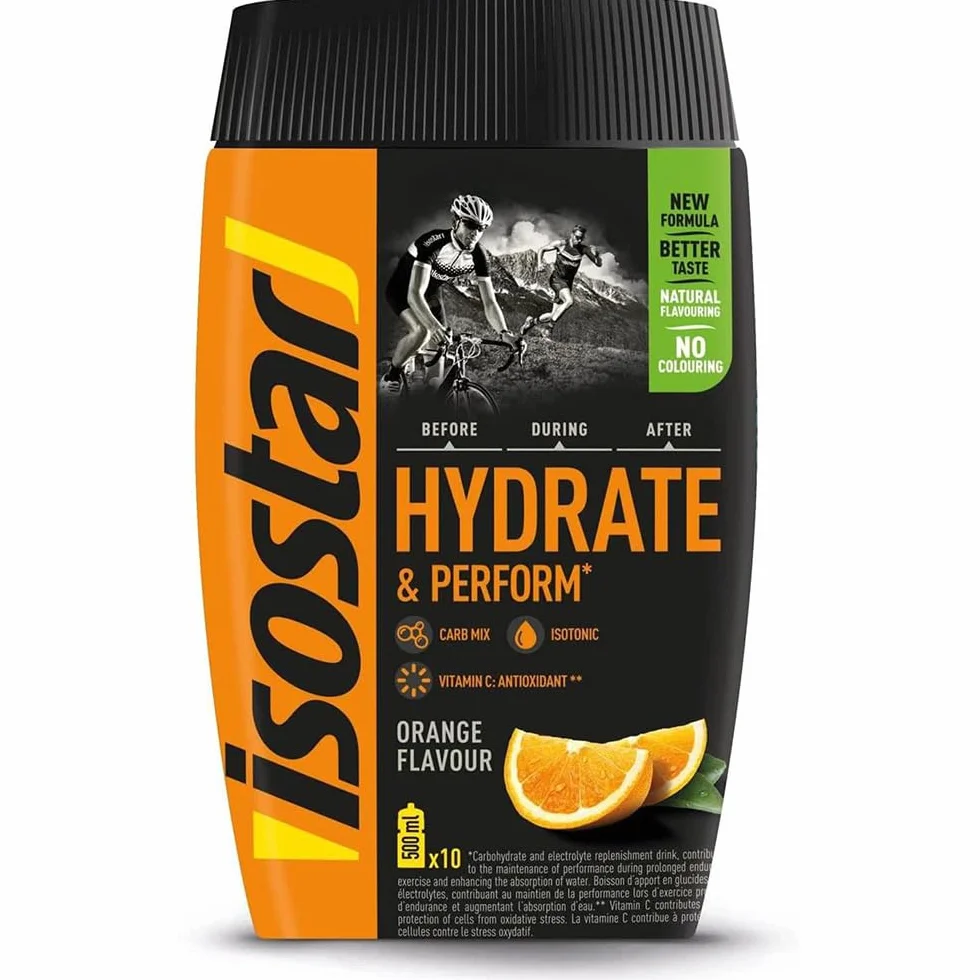 ISOSTAR SABOR NARANJA Hydrate & Perform Powertabs Isotónico 120 g