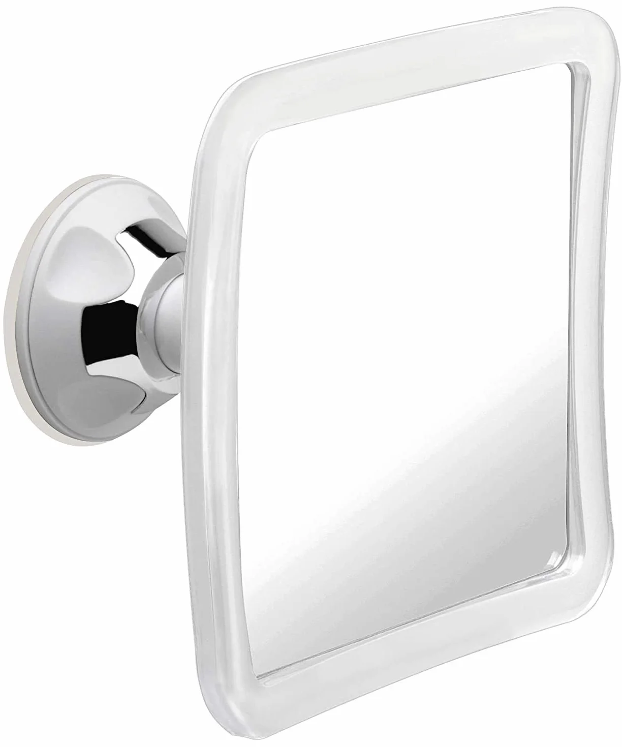 Mirrorvana Espejo de Ducha antivaho 16x16 cm irrompible para baño