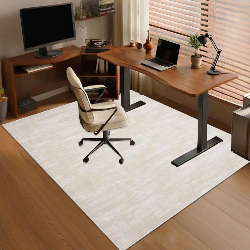 Protectora para Silla de Oficina, Alfombra para Silla de Oficina para Suelos Duros Alfombrilla Protector Suelo Silla Ruedas, Alfombra Gaming Suelo, Alfombrilla de Escritorio para Parquet 140 x 160 cm