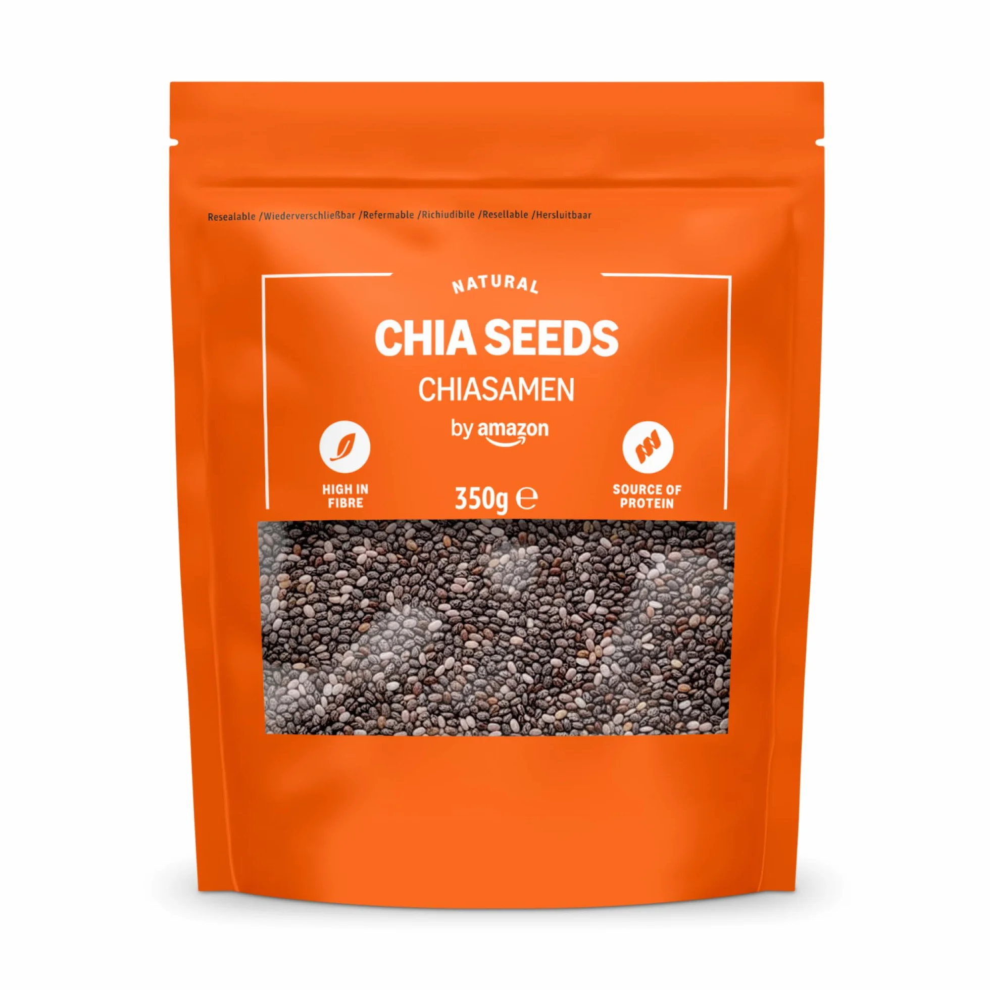 SEMILLAS DE CHÍA by Amazon, 350 g
