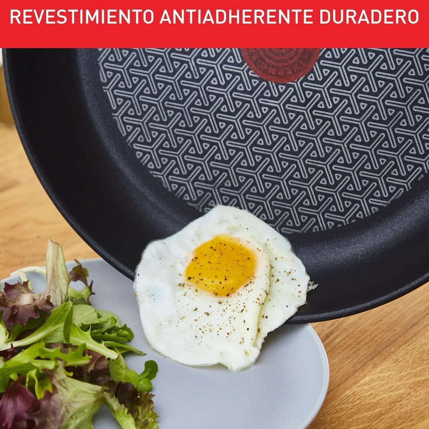 Tefal Duetto Juego de Sartenes 20/24/28 cm Antiadherente Titanio Inducción