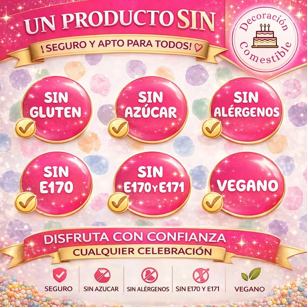 FOTO para PASTEL COMESTIBLE, oblea personalizada nombre y edad, Medida RECTANGULAR