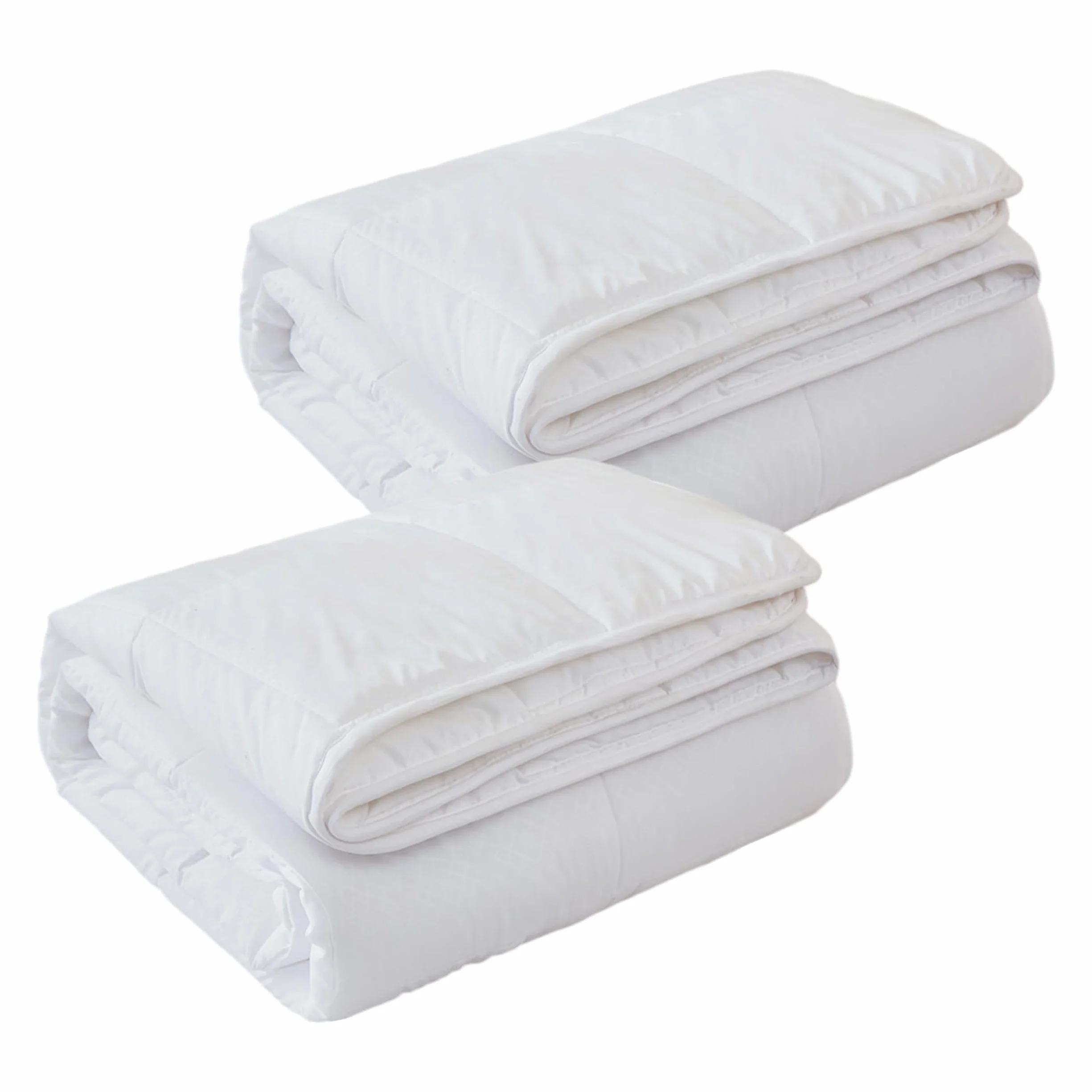 H HANSEL HOME Edredón Nórdico para Invierno y Otoño 330gr/m², Relleno Nordico Fibra Hueca Siliconada, Tacto Sauve, Cálido, Antiácaros, Certificado Oeko-Tex, Edredón Cama 150, 240x220cm, Pack de 2