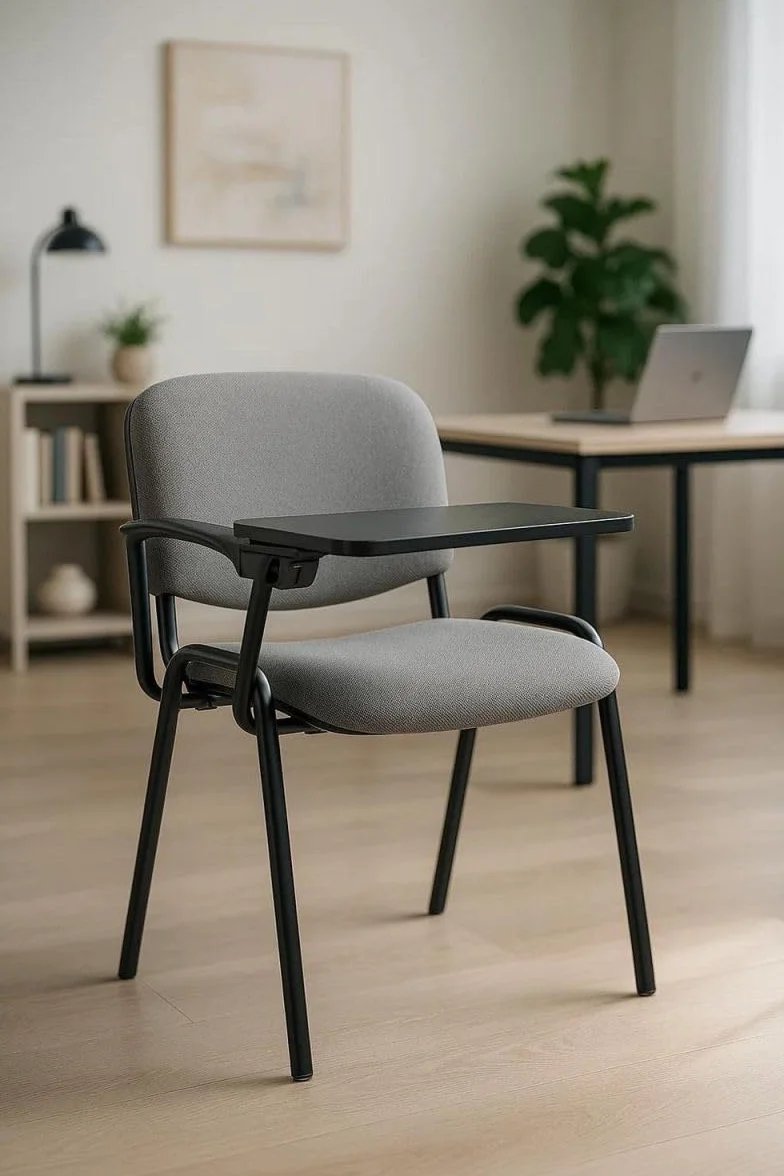 Regalos Miguel Sillas de Oficina sin Ruedas ni Brazos Ofis con Pala Pack 4 Ergonomía Escritorio Gaming