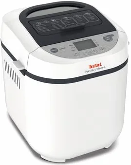 Tefal PF250135 700W Negro, Blanco - Panificadora (De plástico, Negro, Blanco, 1 kg, Pan sin gluten, 500 g, 15 h)