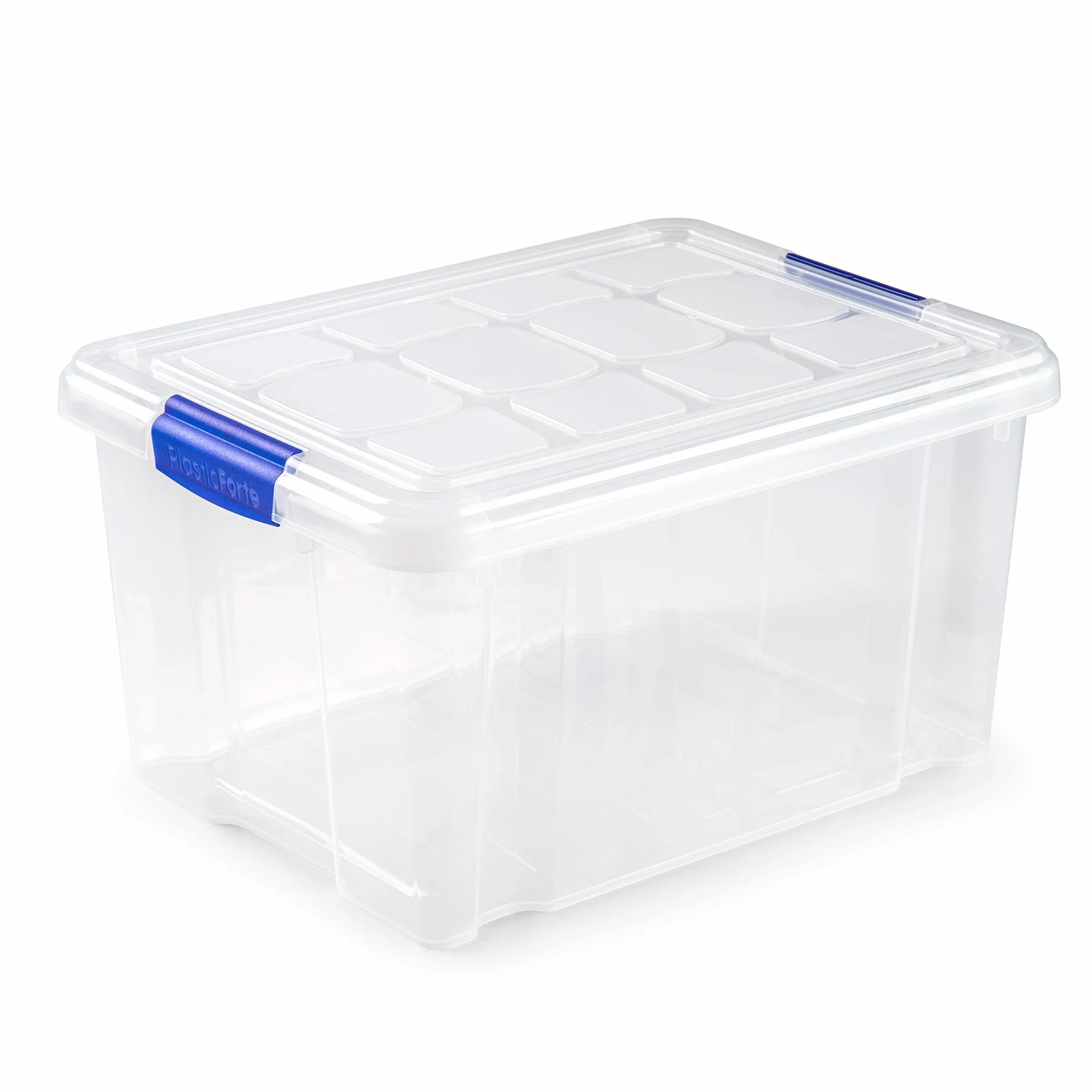 PLASTIC FORTE Caja de almacenamiento transparente 16 Litros