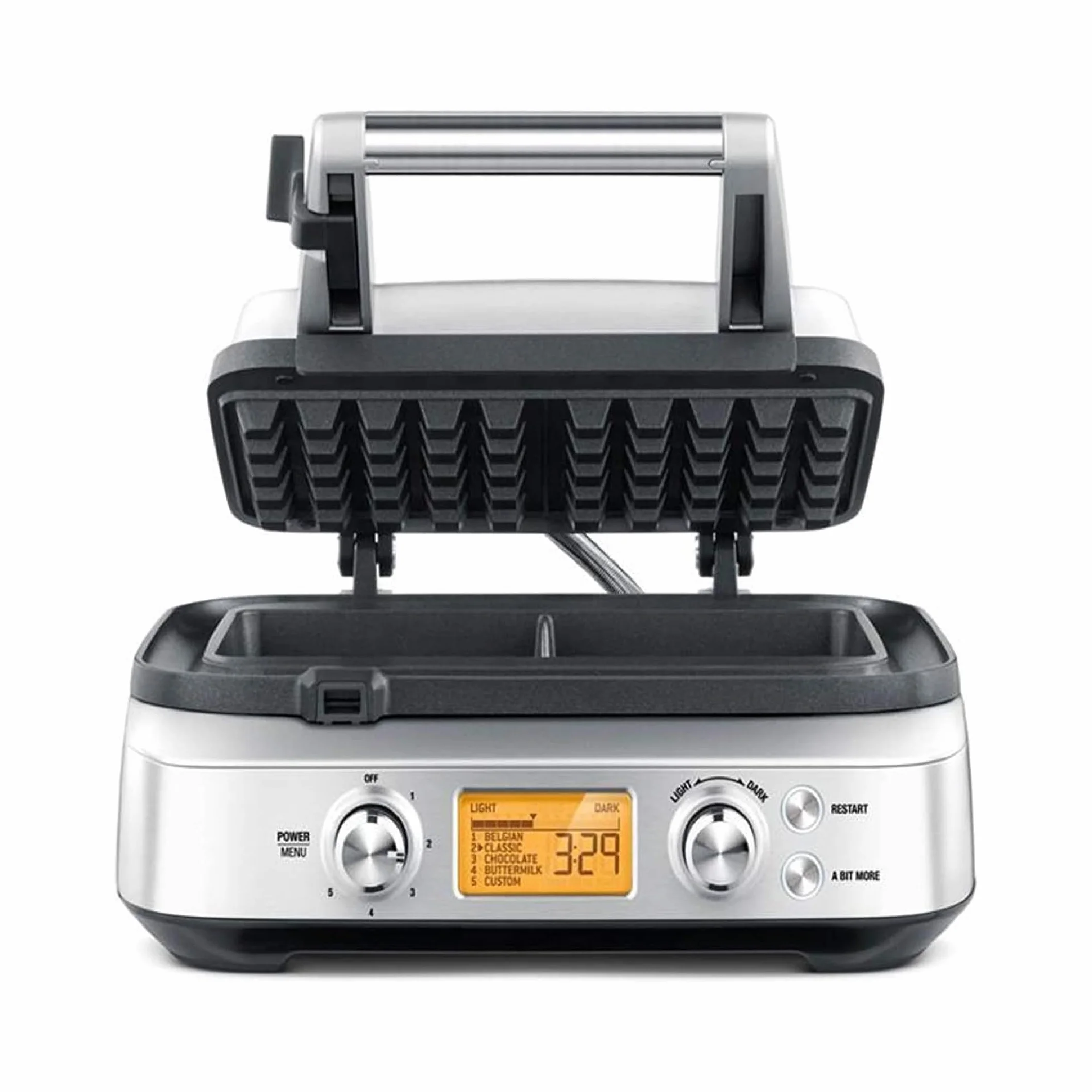 Sage Smart Waffle Pro - Gofrera, Acero Inoxidable