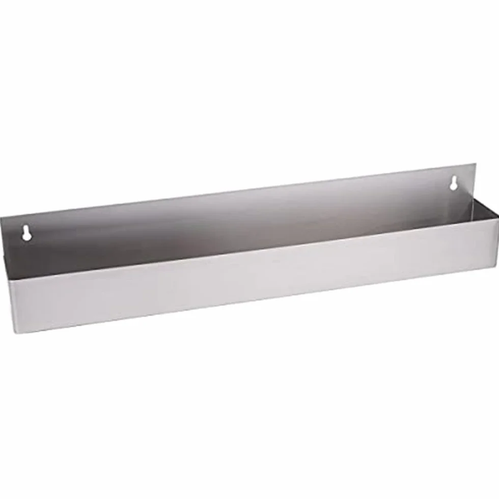 Cocktail7 Portabotellas de Acero Inoxidable 81cm, Speedrack Estanteria Bar para Botellas, Riel de Velocidad 8 Botellas, Speedrail Soporte para Botellas, Plateado INOX (1 Unidad)
