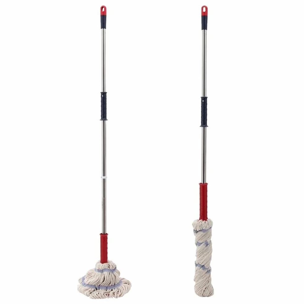 Trapeador para La Limpieza del Hogar Fregona Rotatoria De La Limpieza De La Casa De La Cabeza De La Microfibra para La Fregona Que Se Lava del Piso Casero