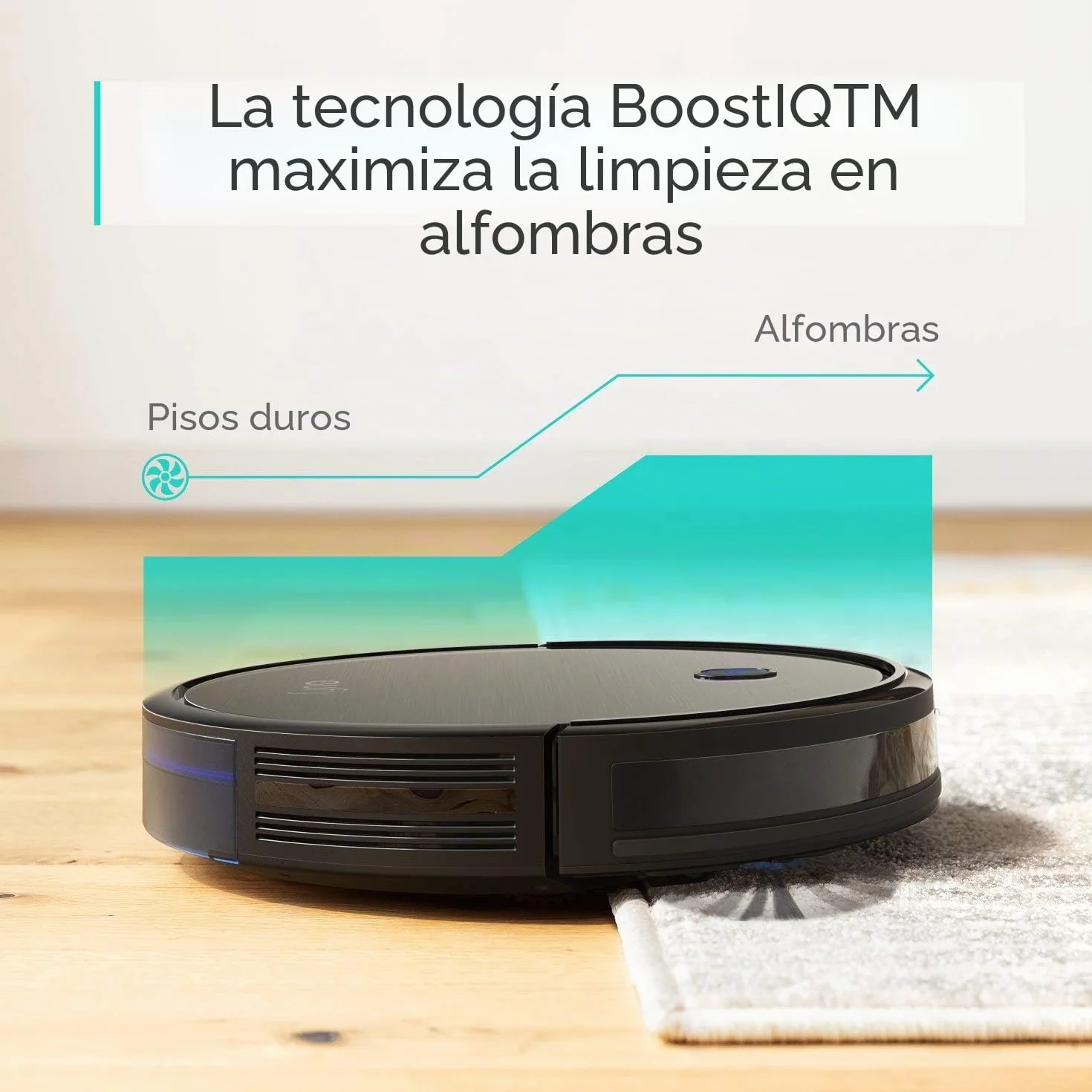 Robot Aspirador eufy RoboVac 11S (Slim) con BoostIQ, superdelgado, Fuerte Fuerza de succión de 1300 Pa, aspiradora robótica autocargable, Ideal para propietarios de Mascotas (reacondicionado)