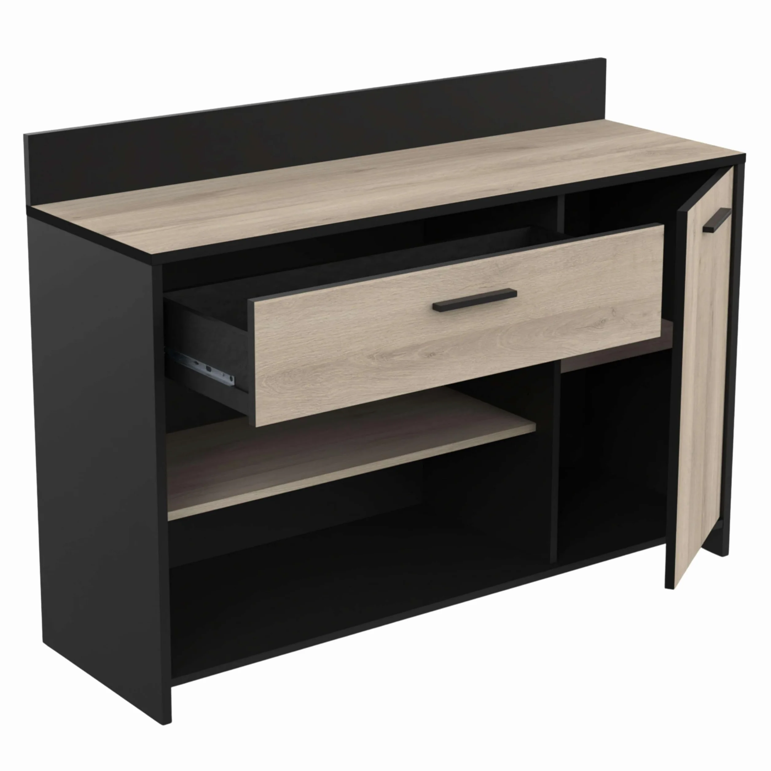 Demeyere Range-Tout Cuisine, 1 Porte / 1 Tiroir / 2 Niches, Aroma, Fabriqué en France, Garantie 2 ANS