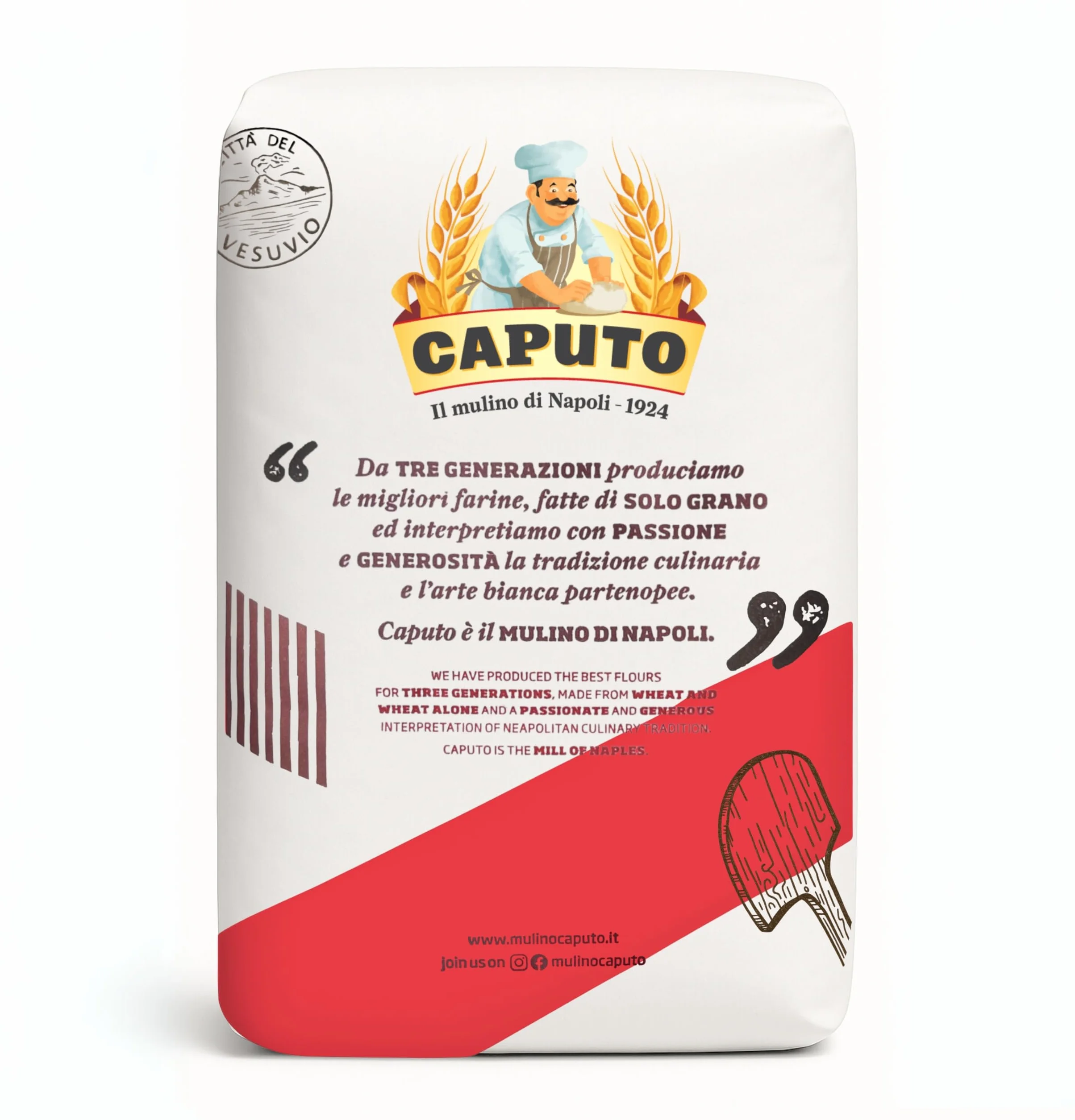 Caputo Pizzeria Harina Italiana Para Pizza Napolitana 1 Kg