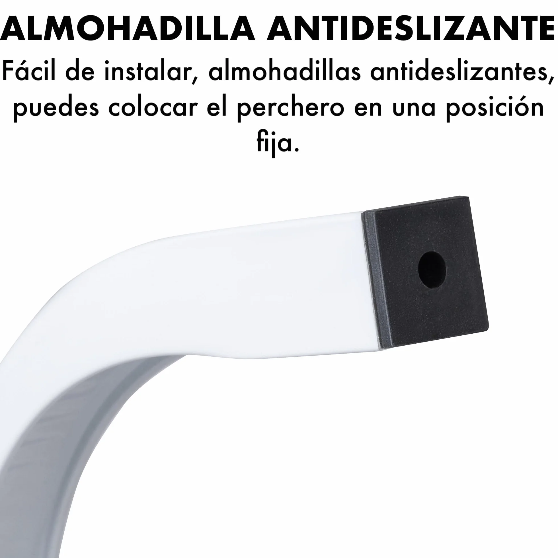 Perchero burro doble de metal con barras para colgar ropa y base inferior para zapatos o cajas | Estructura resistente, diseño compacto y moderno | Ideal para dormitorio, vestidor o lavandería