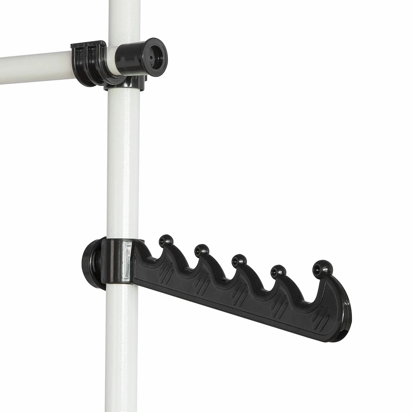 SoBuy FRG38 Perchero telescópico extensible metal y plástico