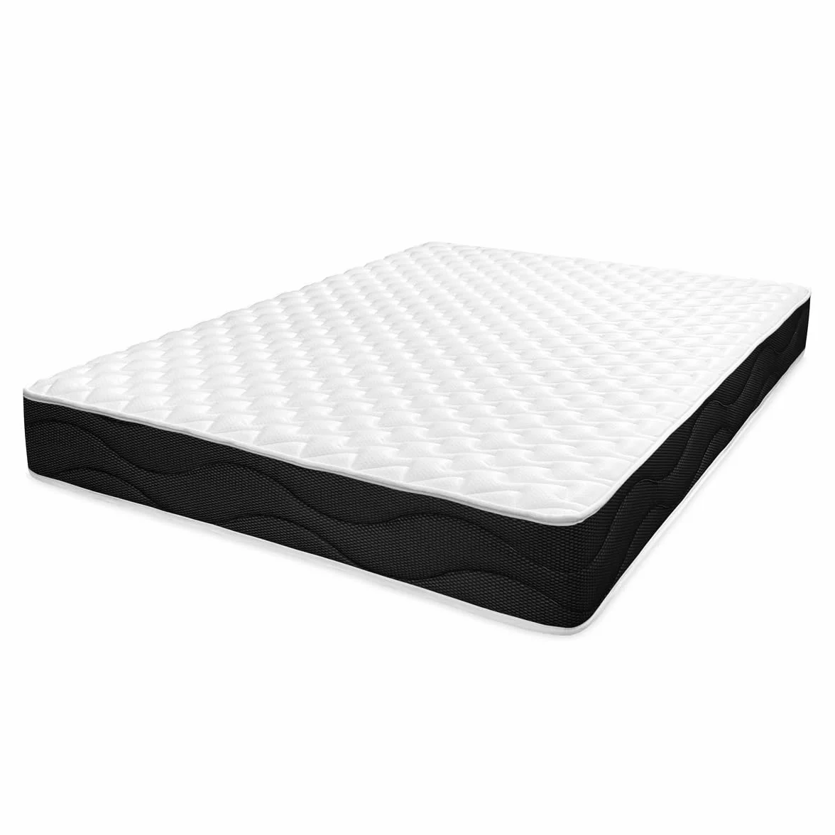 amuéblate Online - Cama Completa con Colchón Venus Reversible + Somier de Láminas Basic con 6 Patas Abrazadera, 150 x 190