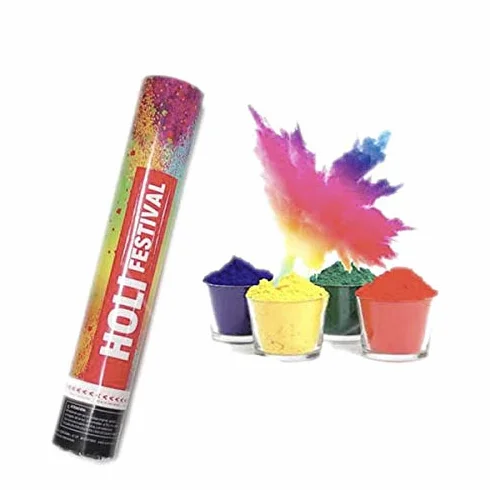 Cañon Polvos Holi 40 cm Multicolor