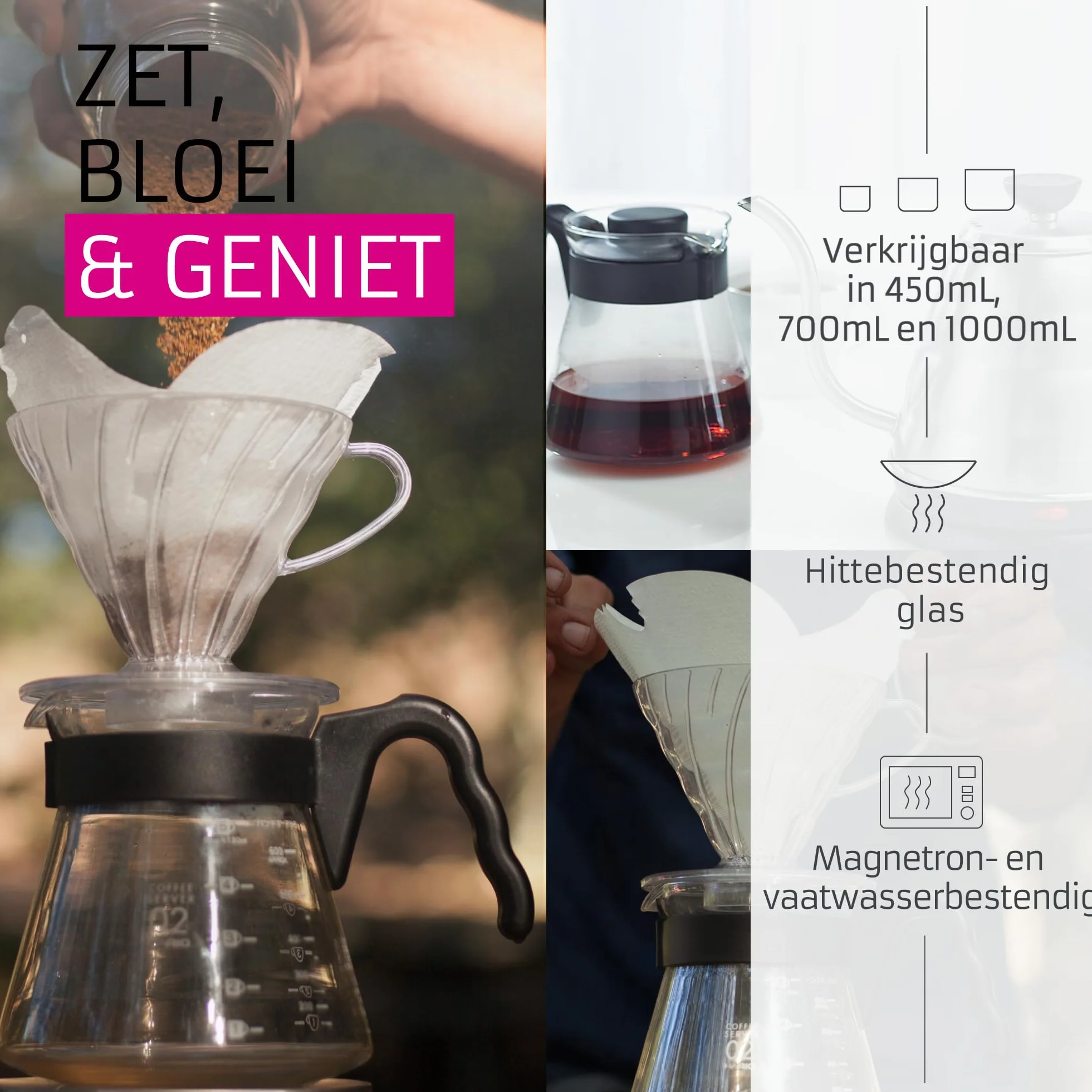 HARIO V60 Coffee Server Carafe 700ml VCS-02B (japan import)