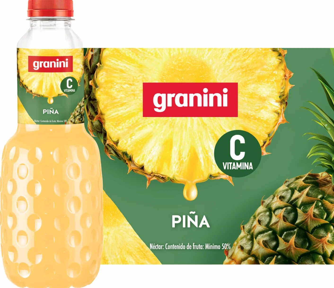 Granini Néctar de Piña 1L Clásicos