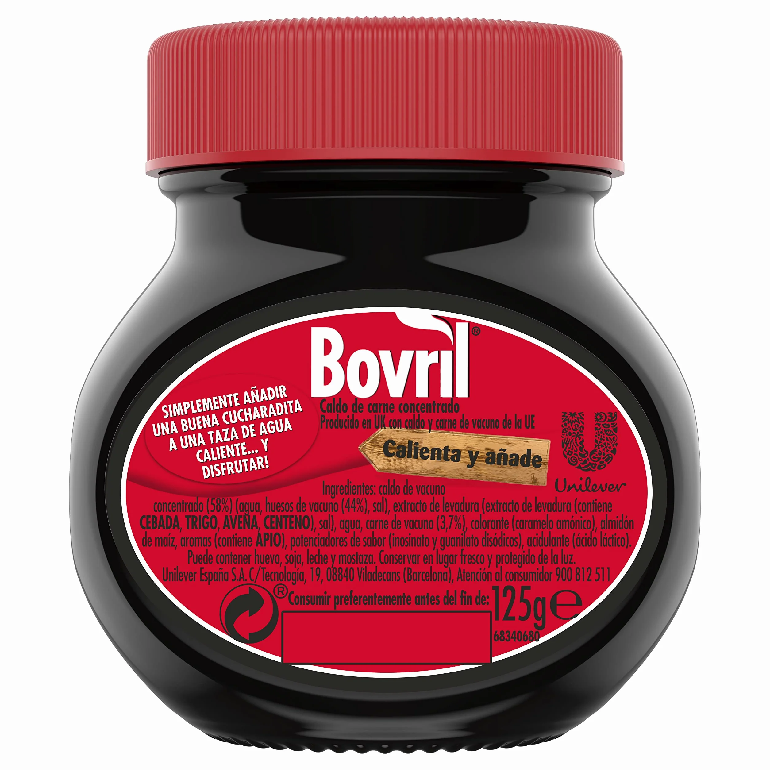 Bovril Extracto Original de Buey, 125g