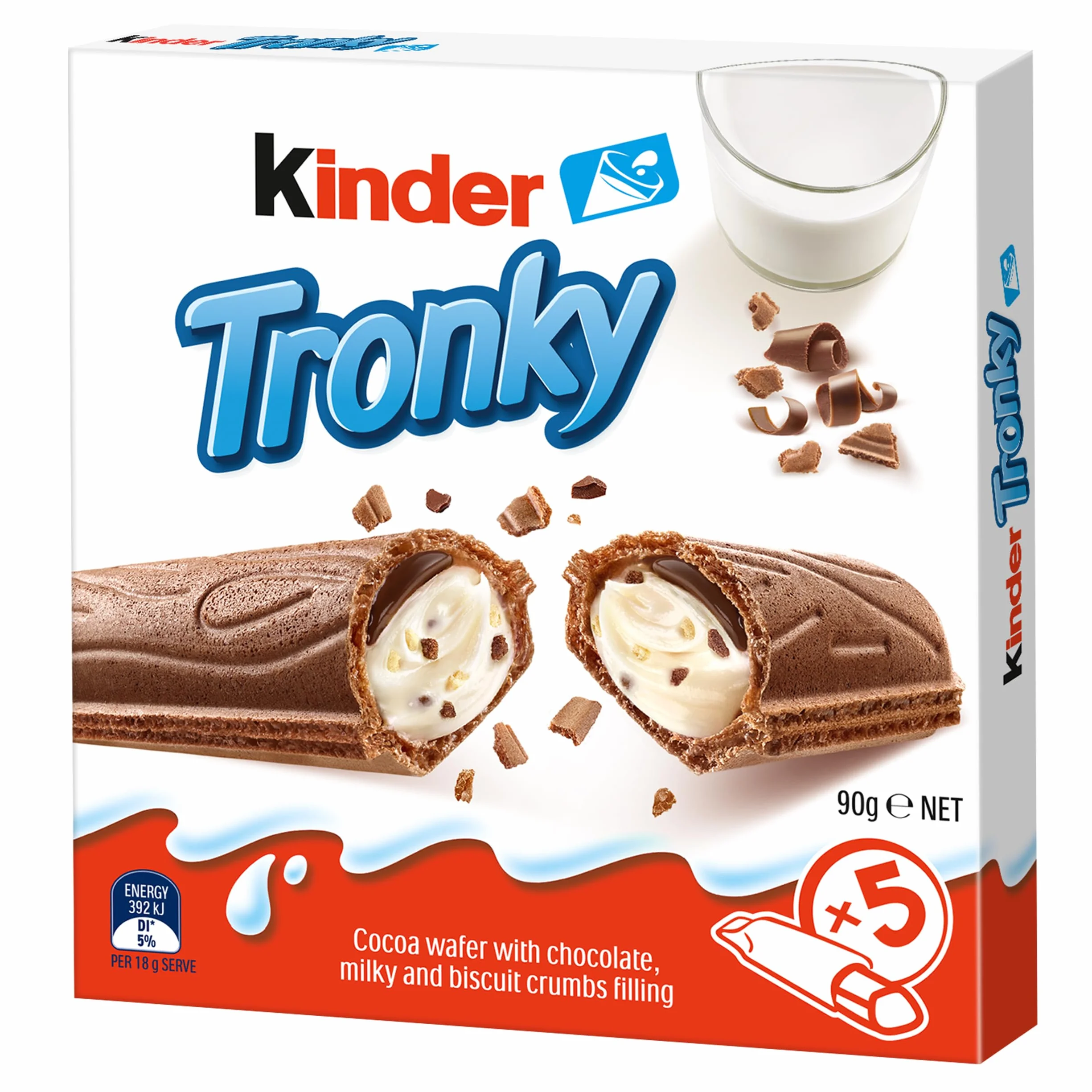 Kinder Tronky pack de 5 unidades 90g