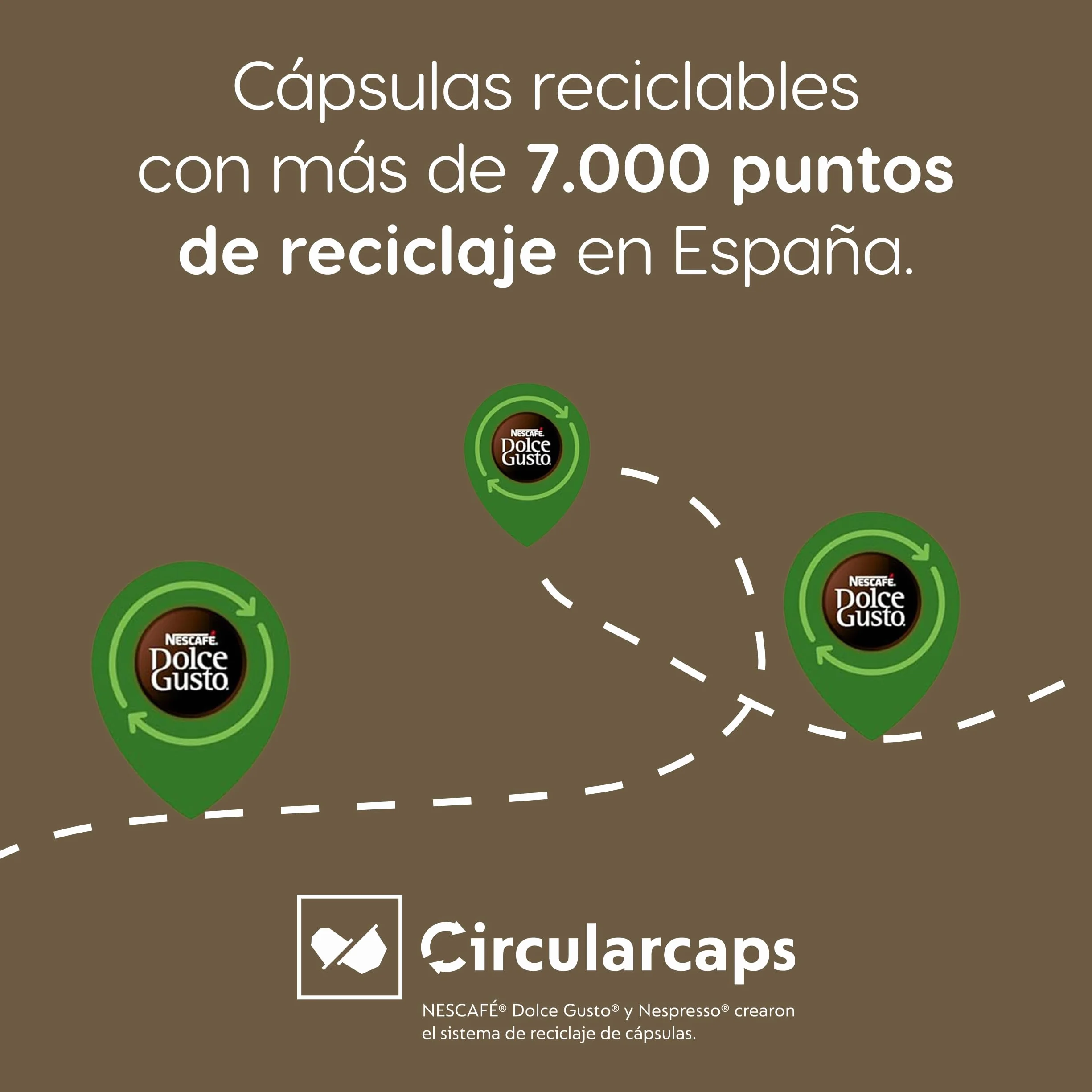 NESCAFÉ Dolce Gusto Café con Leche intenso Cápsulas de Café 48 Cápsulas Intensidad 9 Originales