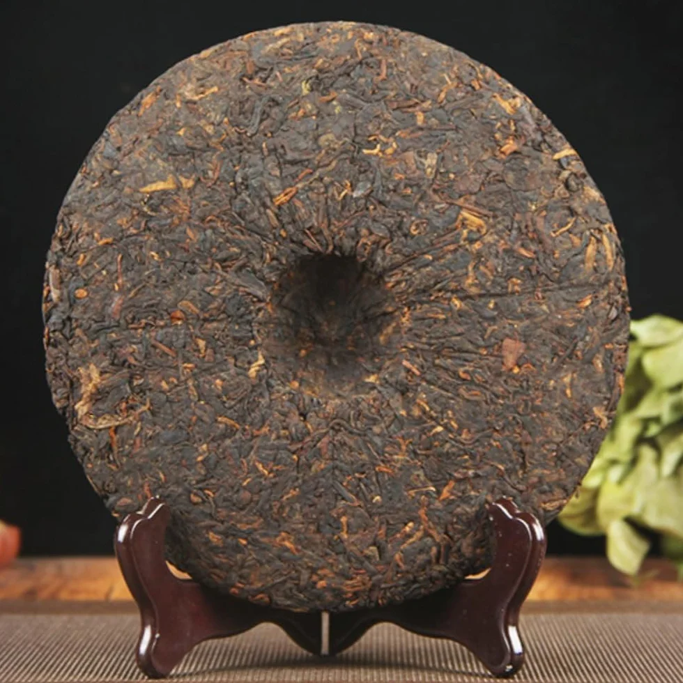 Té Negro Puerh Añejo 10 Años 357g Yunnan Pastel De Té Maduro Pu'er Imperial De La Montaña De Bulang
