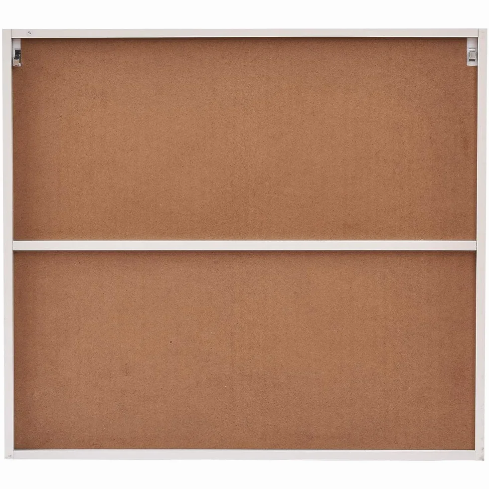 Shally Dogan Armario colgante de cocina con cristal, armario suspendido de pared acristalada de madera, dos puertas, 1 estante y 2 compartimentos, armario espacioso resistente,blanco, 80 x 32 x 72cm