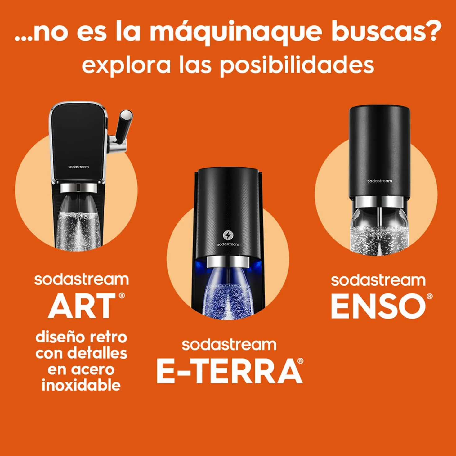 Duo gasificador de agua negro con cilindro para 60L, 2 botellas de plástico 1L, 2 botellas de cristal 1L